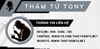 Địa chỉ thuê thám tử uy tín tại TPHCM – Thám tử tư Tony Địa chỉ thuê thám tử uy tín tại TPHCM – Thám tử tư Tony